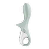 Satisfyer Air Pump Booty 3 Rechargeable Inflatable Anal Vibrator Grey Anal Vibrators